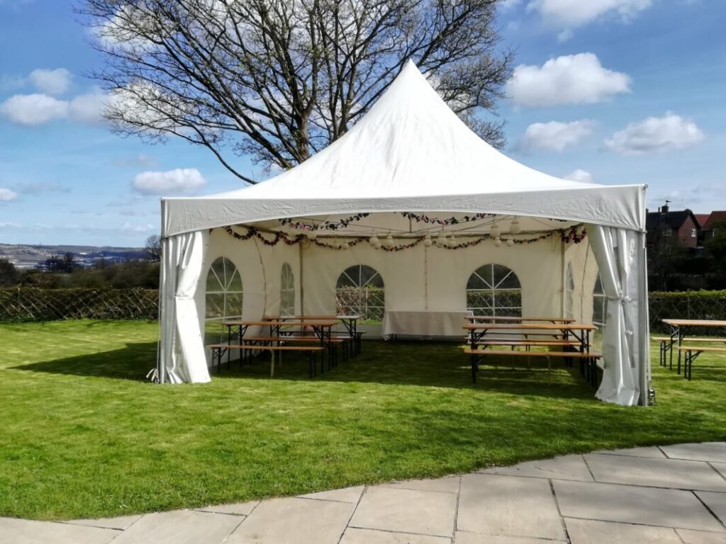 High peak pagoda tent from the original catalogue