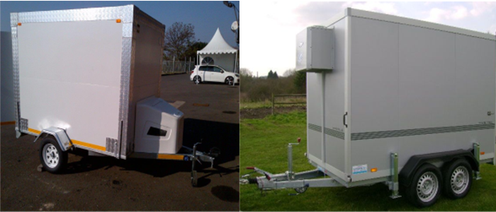 Freezer trailer for sale from Tent Technics
